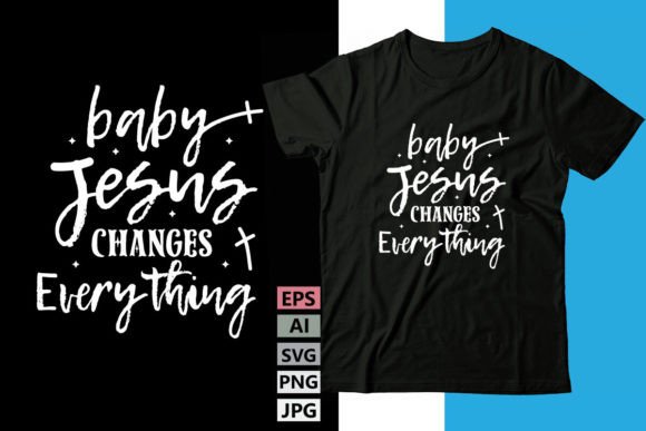Baby Jesus Changes Everything: A Design Asset for Faith-Based Visual Storytelling