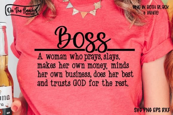 Boss SVG Christian Quote SVG PNG: A Designer’s Review for Real Client Projects