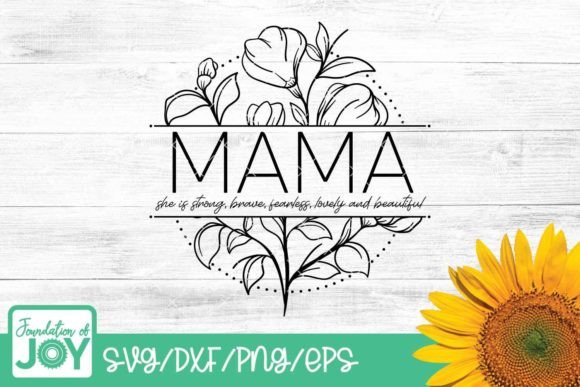Christian Mama, Mother’s Day SVG for T-Shirt Designs & Graphics