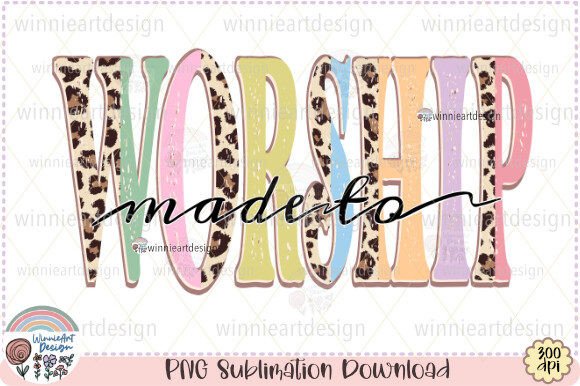 Christian Quote Leopard Graphics for T-Shirt Designs