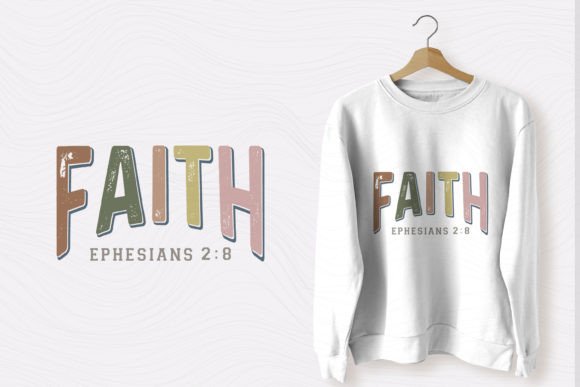 Christian SVG Faith Ephesians 2 8: A Faith-Filled Design for T-Shirt & Craft Creators