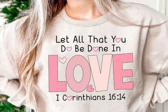 Christian Valentine SVG, Love Bible Verse Review for Real Embroidery Projects