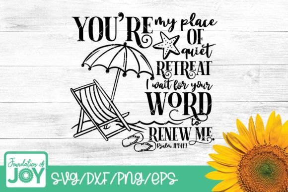 h1Quiet Retreat, Christian Summer Svg: Graphics & T-Shirt Designs for Brand Storytelling/h1