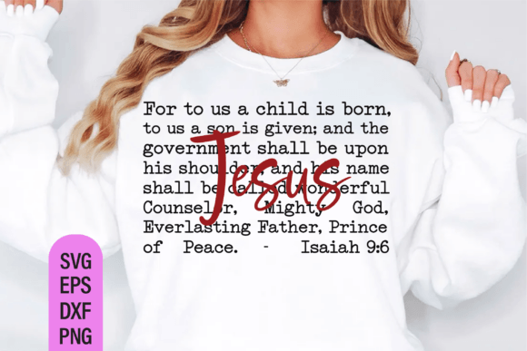 Jesus Christmas Graphics for T-Shirt Designs & Blog Visuals