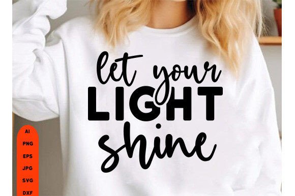 Let Your Light Shine Jesus SVG: A Versatile Graphic for Faith-Based Blogging and Content Publishing