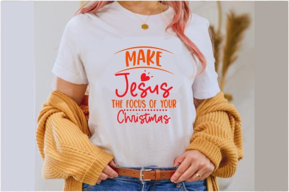 Make Jesus the Focus of Your Christmas – A Crafter’s Review of Festive Graphics & T-Shirt Designs